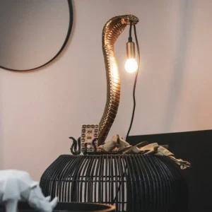 HV Slangenlamp Goud