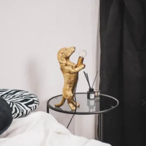HV Teckel Lamp – Goud