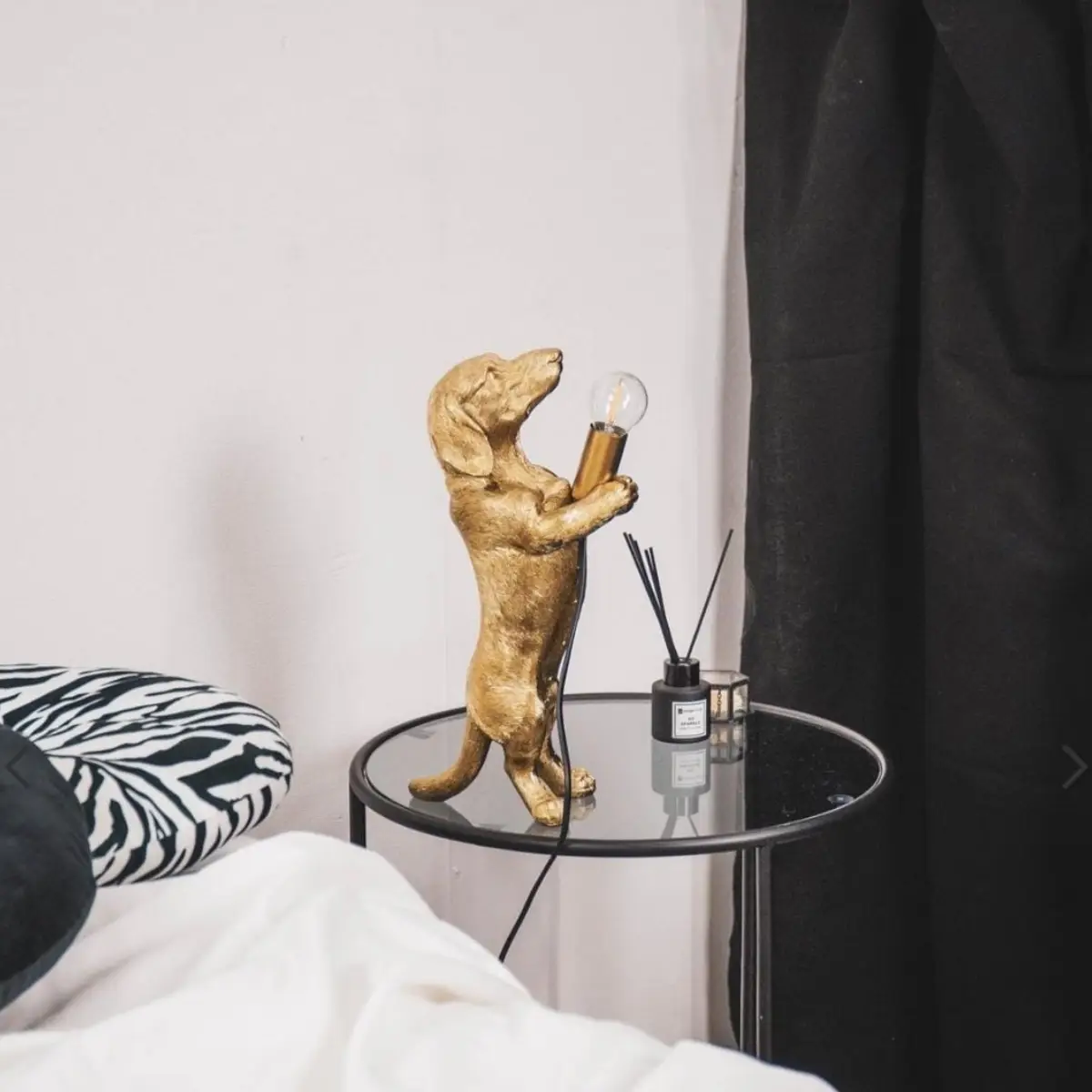 HV Teckel Lamp – Goud